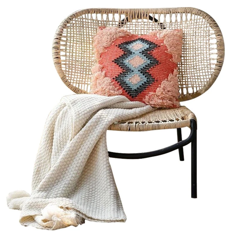 

Outdoor balcony small table and chairs creative leisure small coffee table household rattan chair