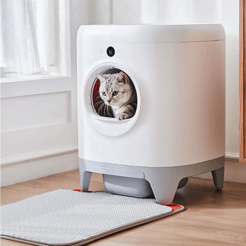 

Home Use Pet Toilet Wifi App Control Smart Cat Litter Box Automatic Cat Litter Box