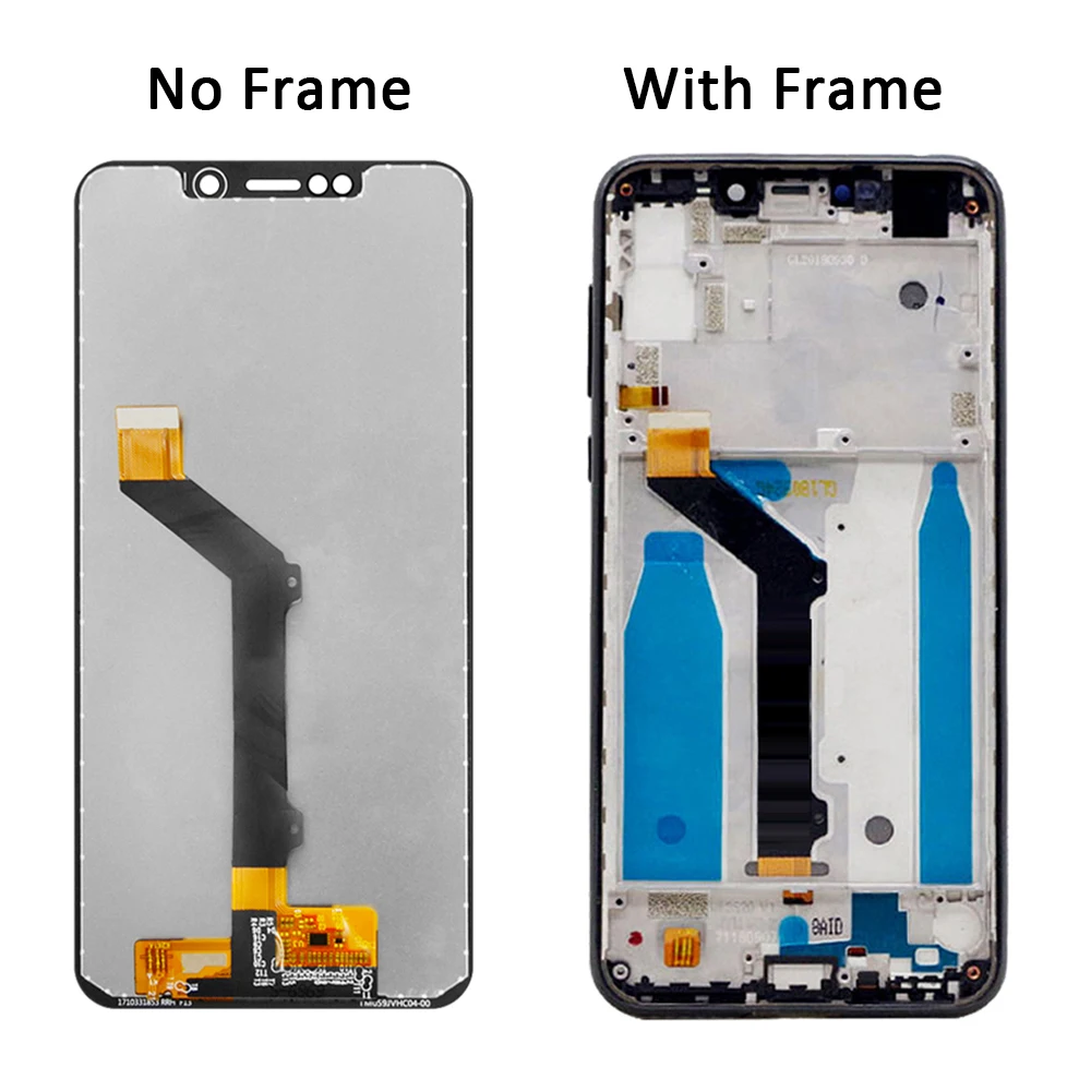 Original lcd For Motorola Moto One P30 Play Display Assemble XT1941-1 XT1941-3 XT1941-4 LCD Display Touch Screen With Frame