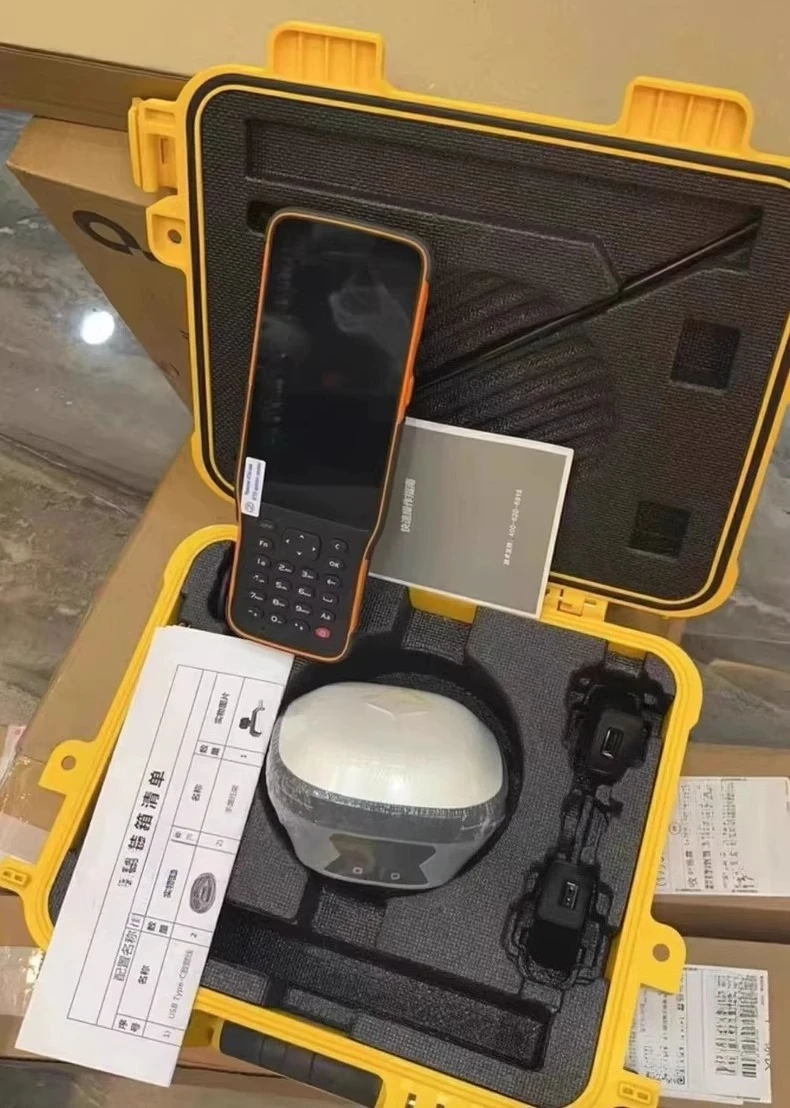 Strumento per rilevamento e mappatura di ingegneria RTK, 99 Nuovo con registrazione permanente con imballaggio, accessori completi