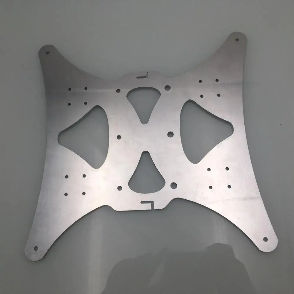 CR-10 light weight MGN12H linear rail Y axis carriage for Creality CR-10 3D printer metal heated support base plate
