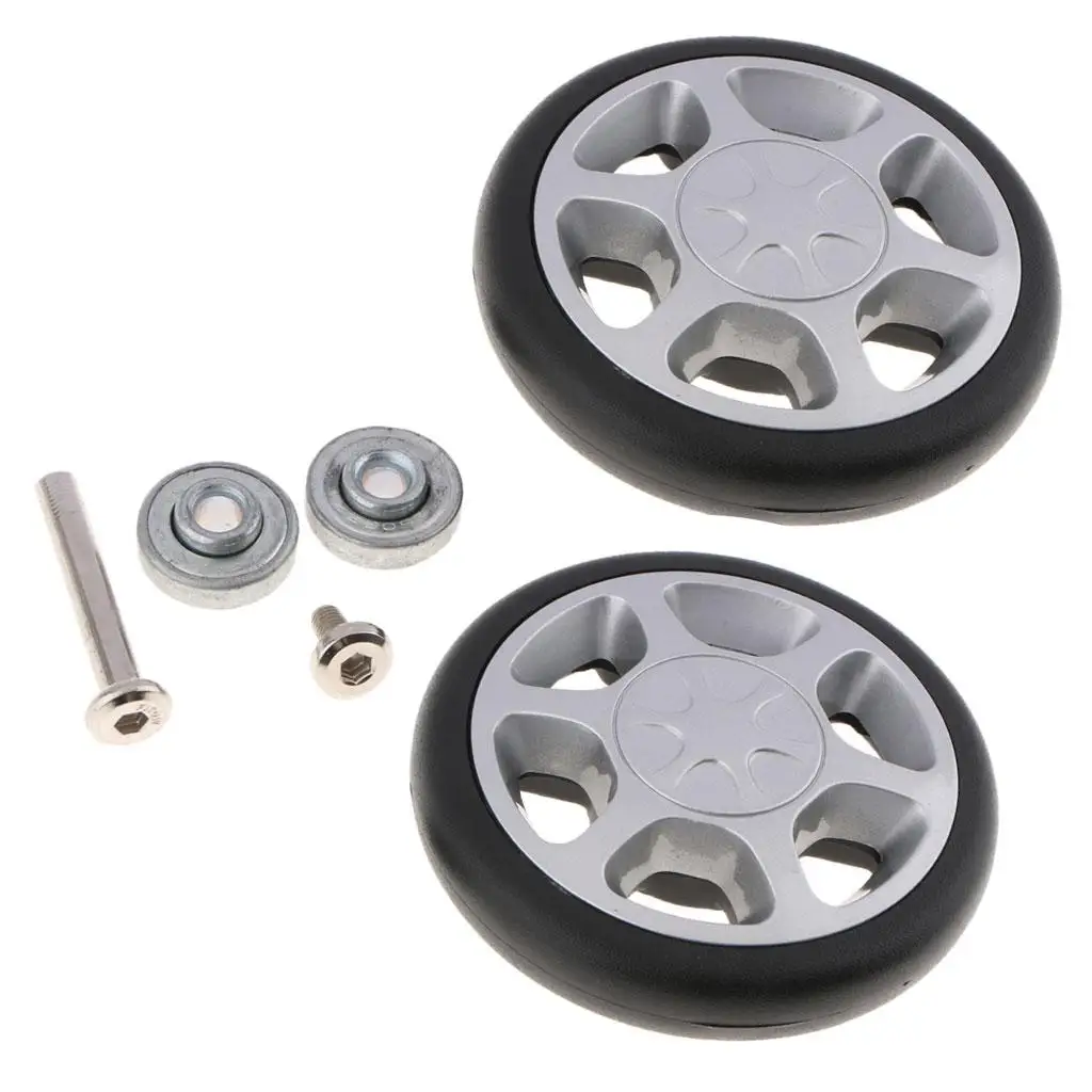 Pieza de repuesto Ruedas de equipaje Ruedas de maleta DIY para maleta con ruedas.