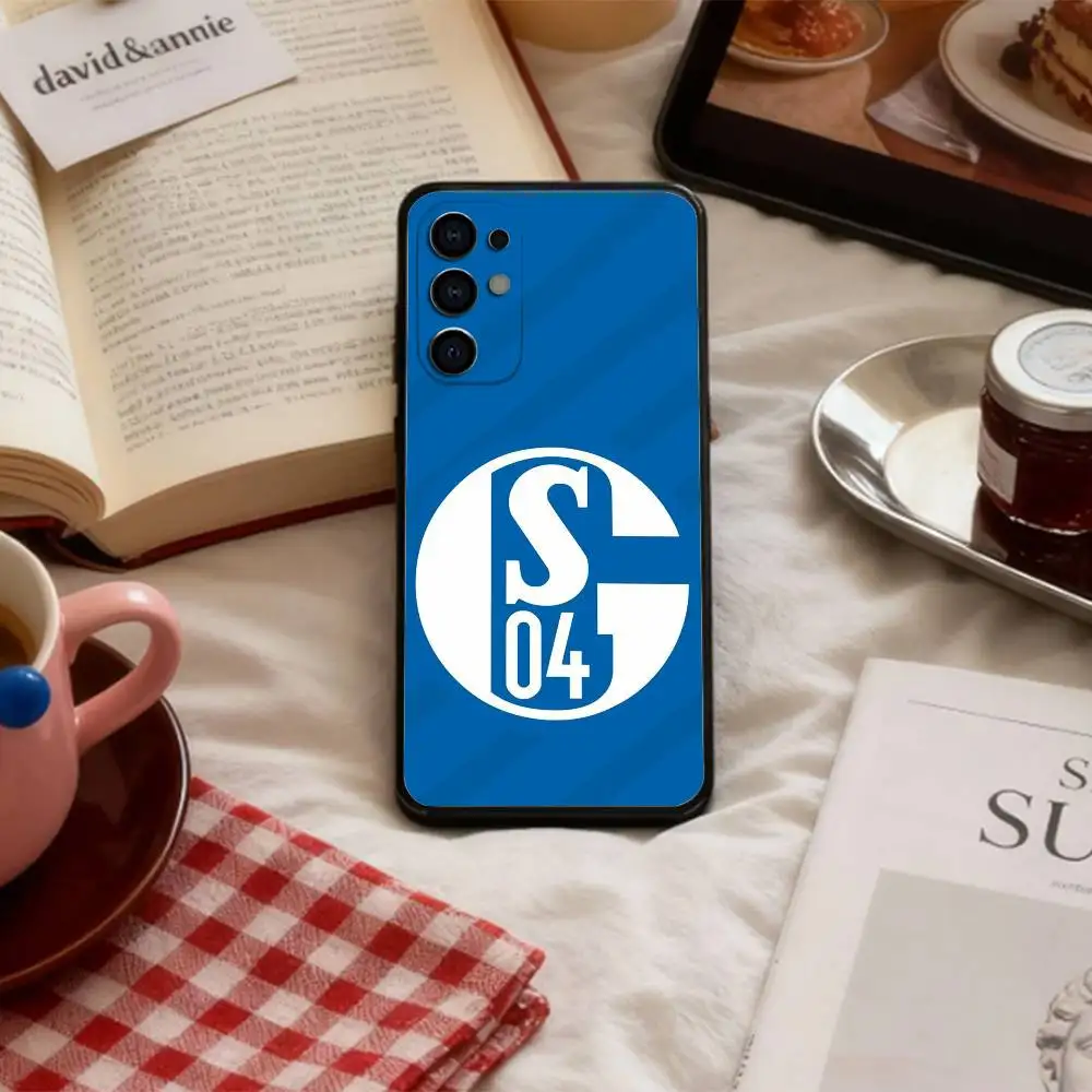 Classic S-Schalke-es 04 P-Pattern   Phone Case For Samsung S 25,24,23,22,30,21,10,9,Ultra,Plus,Lite,FE,4,5 G Soft Black Case view 6