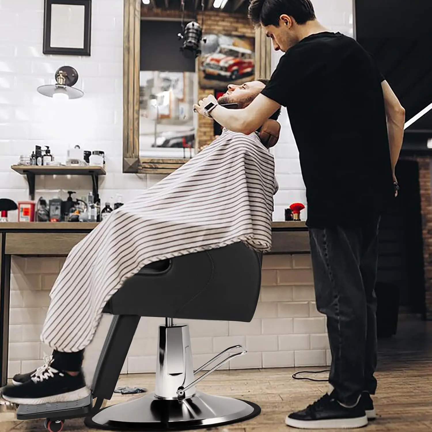 Hydraulic Barber Chair Heavy Duty Salon Spa Equipment, Customized    (72 characters)