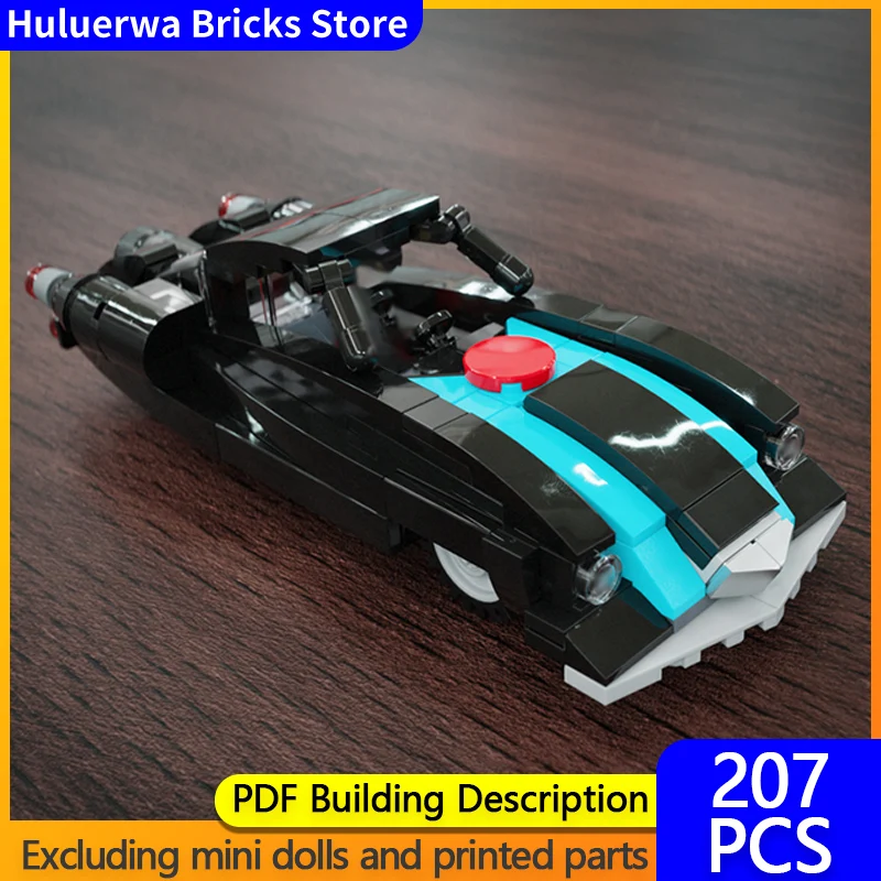 

Speed Racing Car Model MOC Building Bricks Special Vehicles For Popular Movies Modular Technology Children Holiday Gifts Toys