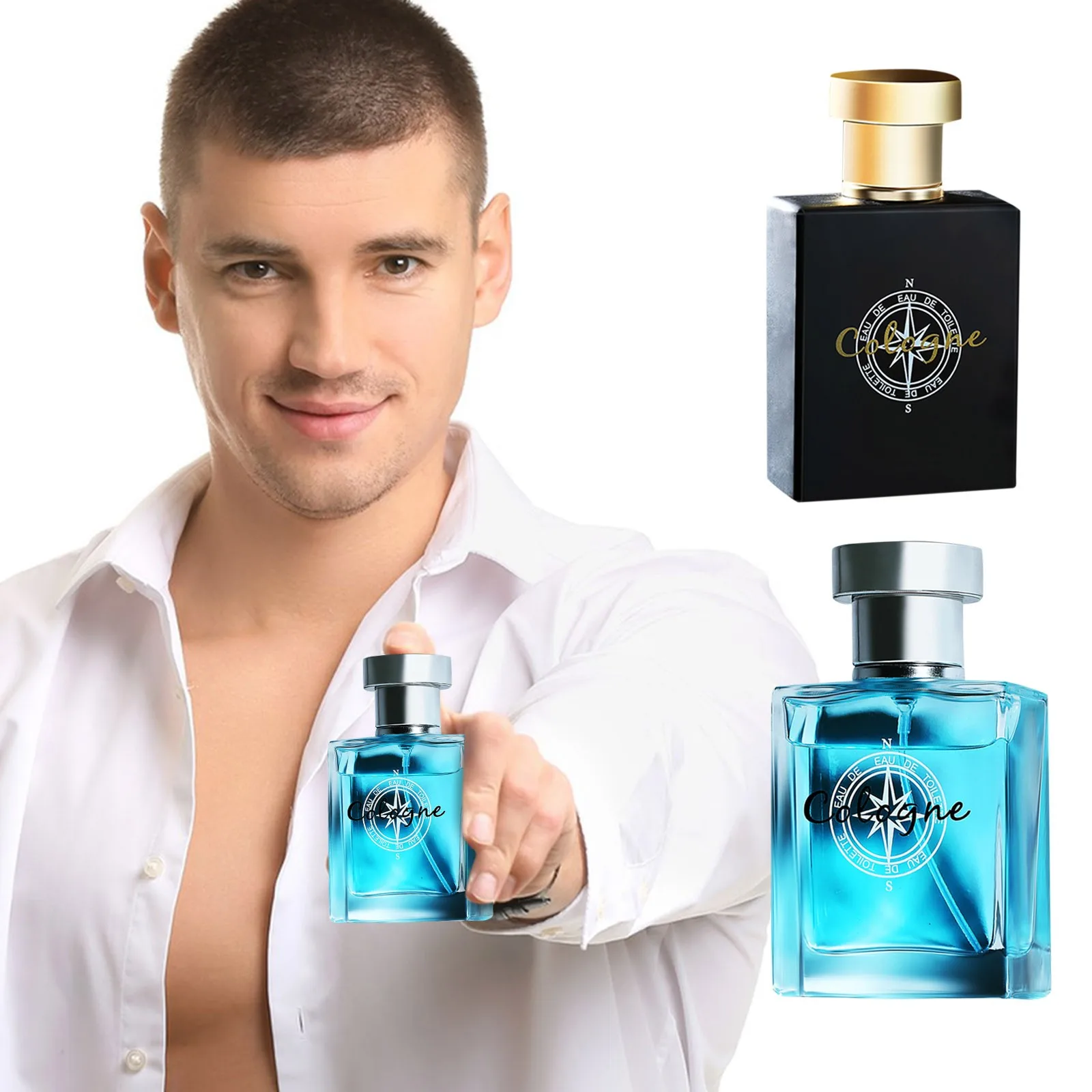 Men\'s Parfum Cologne Men\'s Body Spray fragrances Suitable For Daily And Entertainment Dating Scenes Exuding personal charm 50ml