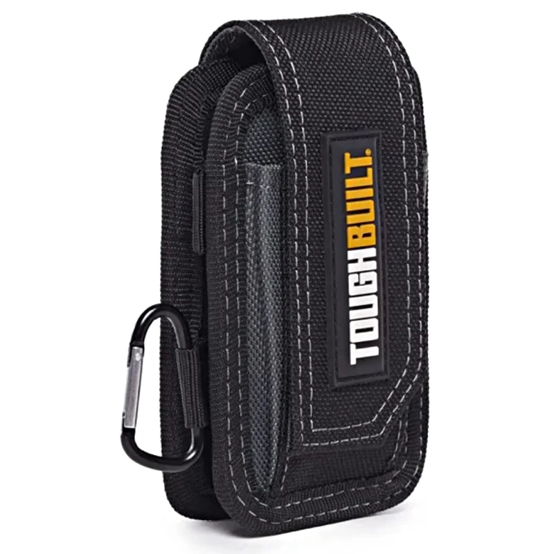 TOUGHBUILT TB-33 الحقيبة الهاتف الذكي البناء الثقيلة مع غطاء لينة مقاومة للخدش مشبك معدني أداة الحقيبة