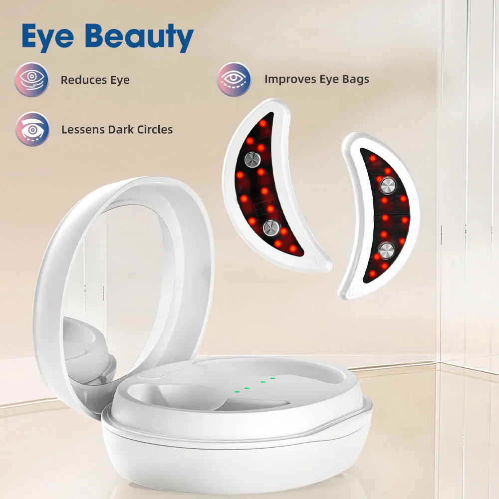 Draagbare LED Oogzorg Huid Verstevigende Aanscherping Lifting Massager Schoonheidsapparaat