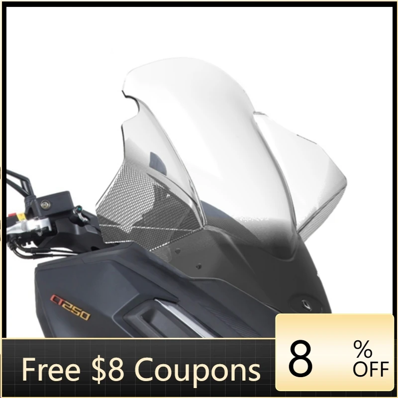 

STLF Motorcycle Windscreen Windshield for KYMCO CT250 Motorcycle Wind Shield Screen Protector Parts