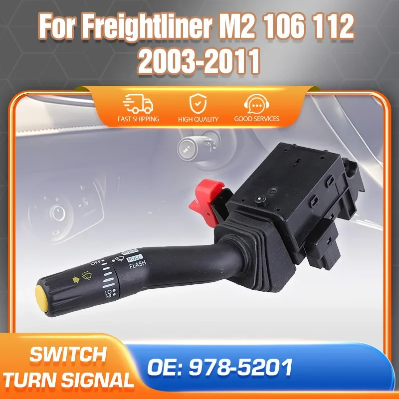 Car MultiFunction Switch For Freightliner M2 106 112 2003-2011 Turn Signal Switch 978-5201 A0636946000 A0636956002 A0636956003