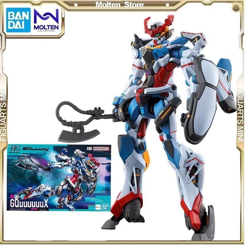 

In Stock Genuine BANDAI Time Lapse Gundam GQuuuuuuX Assembly Model GQuuuuuuX Action Figure Models Collect Ornaments