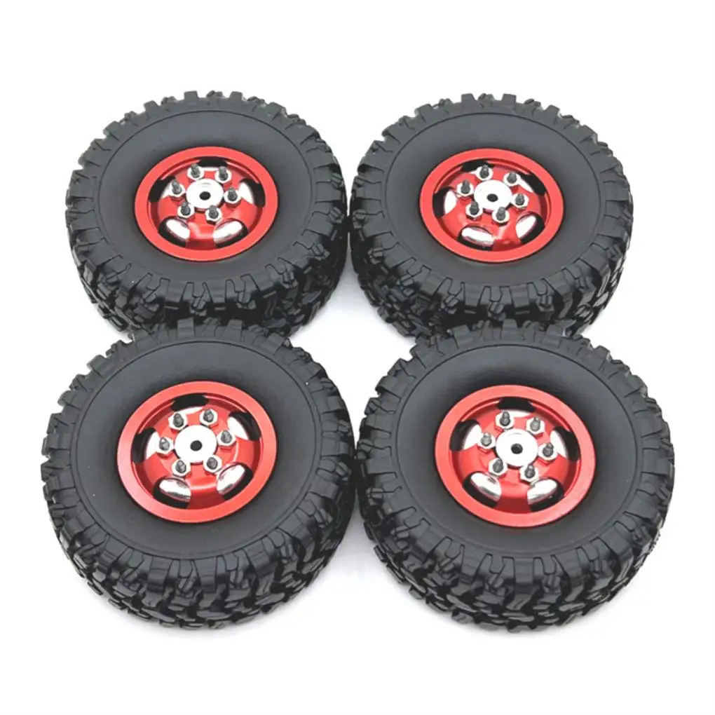 RCGOFOLLOW Plastic Wear-resistant Wheel Rims Tyre Wear-resistant Rc Wheel Rims Tyre For 1 12 MN MN82 LC79 MN78 D90 D91