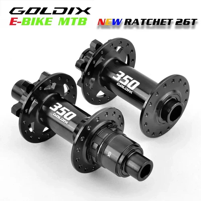 

GOLDIX Sealed Bearing BOOST MTB Hub - 6-Bolt 32H J-Bend 26T Ratchet HG XD MS Freewheel electric bicycle