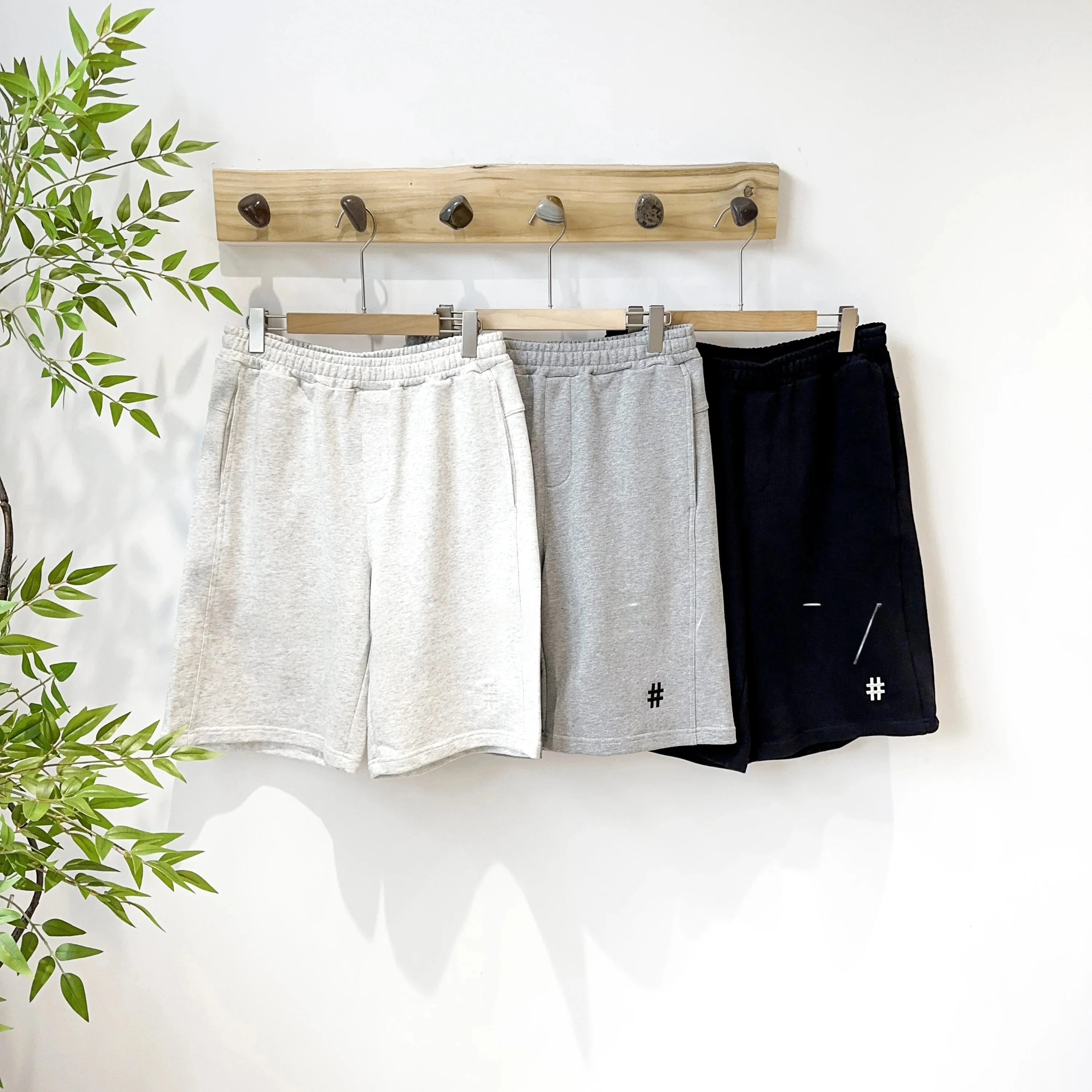

Mimifafa BEENT Pure Original 26 New Embroidered Casual Loose Elastic Waist Versatile Shorts Summer Collection Men's Fashion