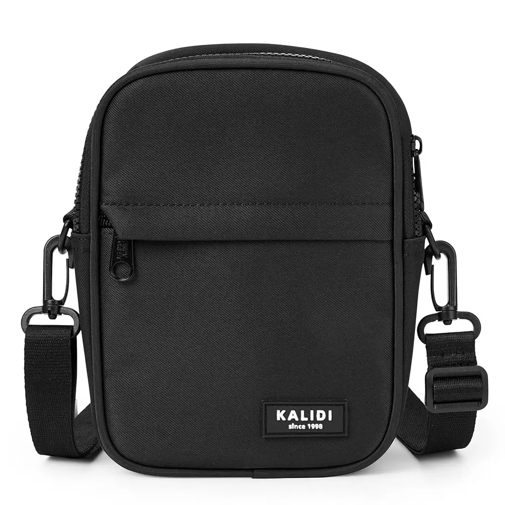 

Сумка-слинг KALIDI для женщин и мужчин, многофункциональная маленькая сумочка-бананка на пояс с регулируемым ремнем