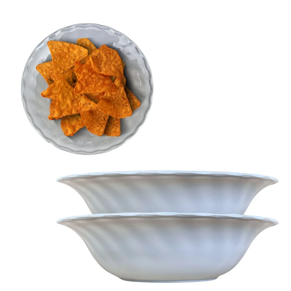 2 Bowl Pot Bowl In Melamine Desserts Kitchen 800ml