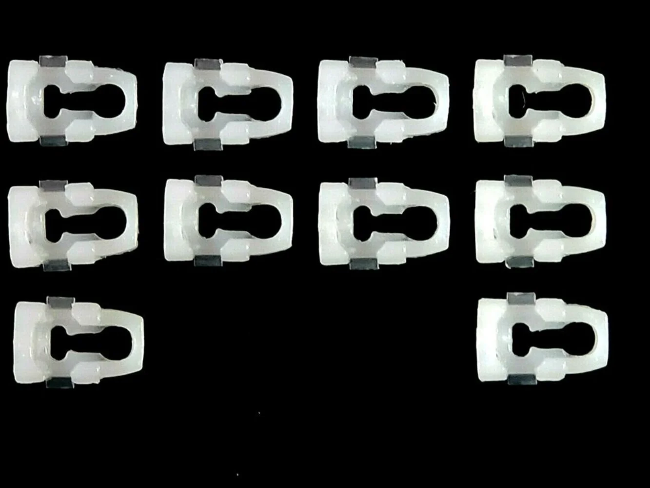 10pcs For 77-90 Dodge Ram Body Side Fender Door Box Belt Molding Trim Clips