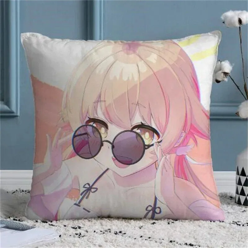 Anime Blue Archive Home Decor Print Pillow Case Sofa Throw Cushion Cover