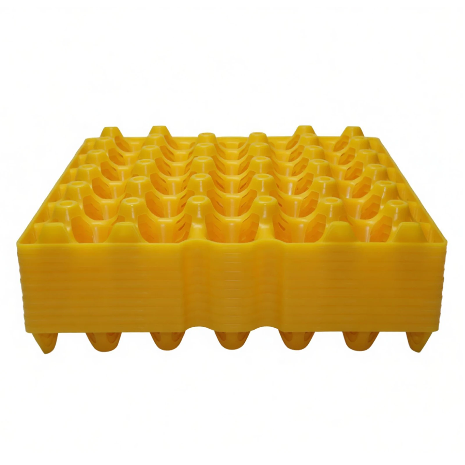 10 Pcs Farm Egg Tray 288*288*48mm Egg Tray Transportation And Storage Of Eggs Recycling Plastic Material Egg Trough Depth 36mm