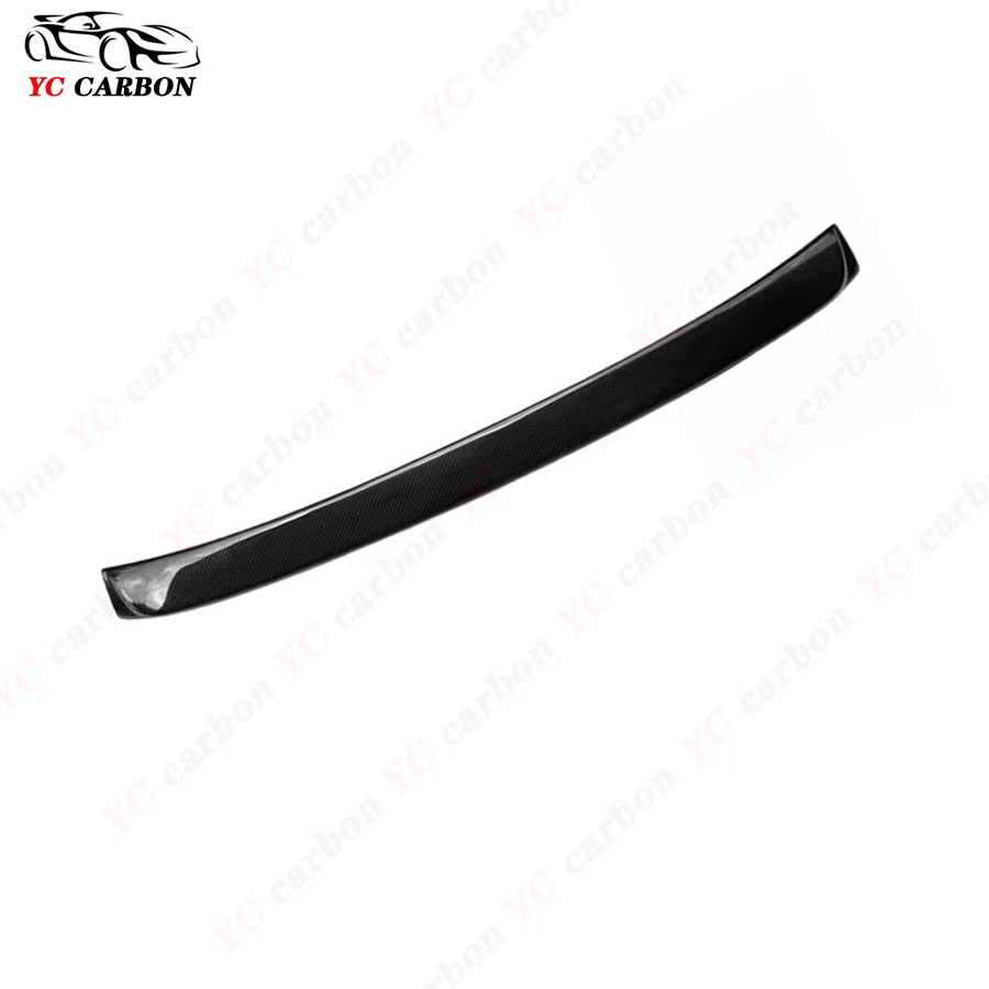 For BMW 5 Series G30 G38 540i 530i Real High quality Carbon Fiber Roof Spoiler High Quality Rear Wing Trunk Top Lip Spoiler