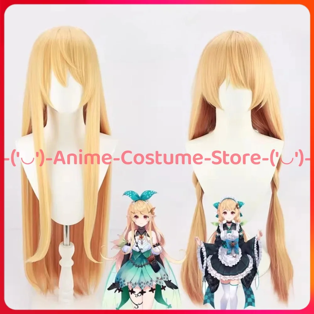 

NIJISANJI EN VTuber Pomu Rainpuff Cosplay Wig Anime Game Character Halloween Carnival Party Wigs Heat Resistant Synthetic Hair