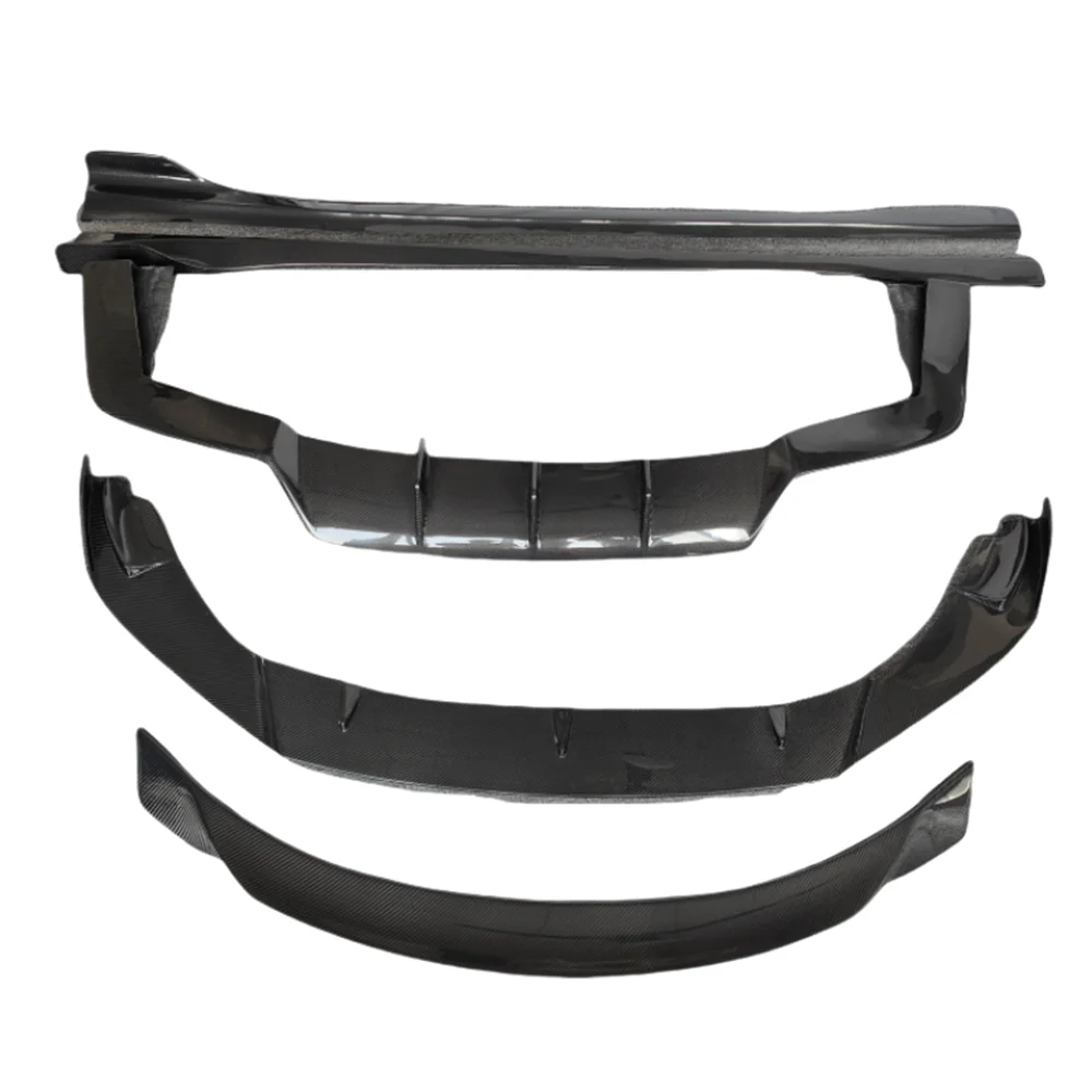 

High Quality Carbon Fiber Body Kit for Maserati Ghibli Includes AP Style Front Lip Side Skirt Rear Diffuser Spoiler