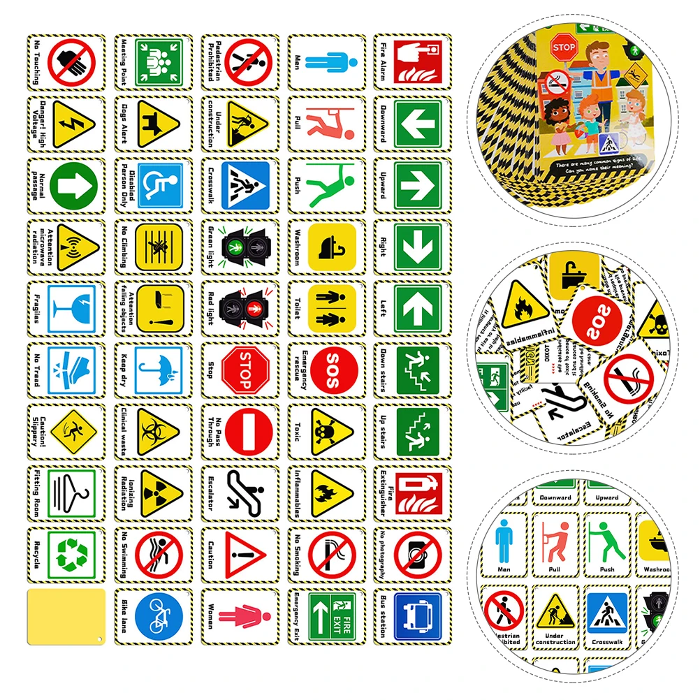 

2 Set Children's Transportation Sign Cards Flashcards Puzzle Cognitive for Kids Early Childhood Picture Paper