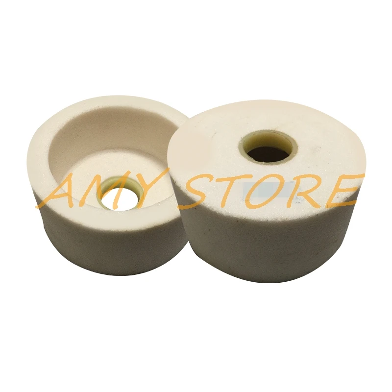 

1Pc 125mm White Corundum Cup Grinding Wheels Abrasive Size 125x63x32mmx13mm Grit 46# 60# 80# Rotary Tools Sharpener