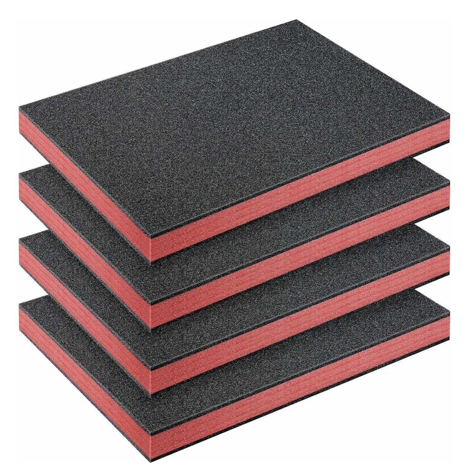 2/4PCS Tool Box Foam,Cuttable Foam Inserts for Cases,Polyurethane Storage Sheets,Toolbox Organizer for Drawer Liner Storage Tool