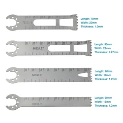 GREATLH Electric Bone Saw Blade Orthopedics Blade for Oscillating Saw Veterinary Instrument Orthopaedic Tools Zimmer/Synthes