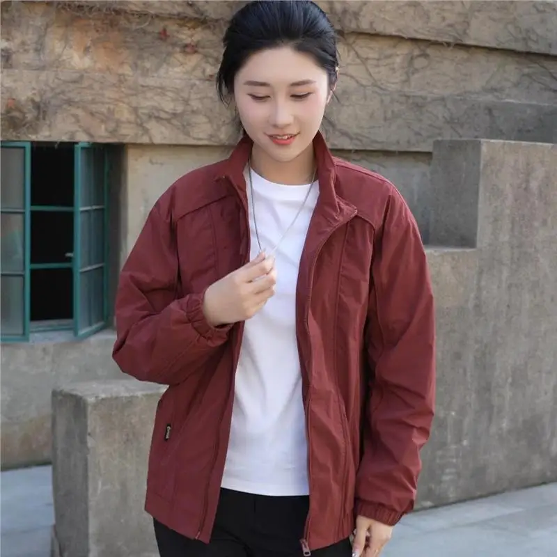 

Casual Men's Stand Collar Jaet Faionable Trendy Outerwear Top Korean Sle Spring Autumn Wear Slim Fit Long Sve ...