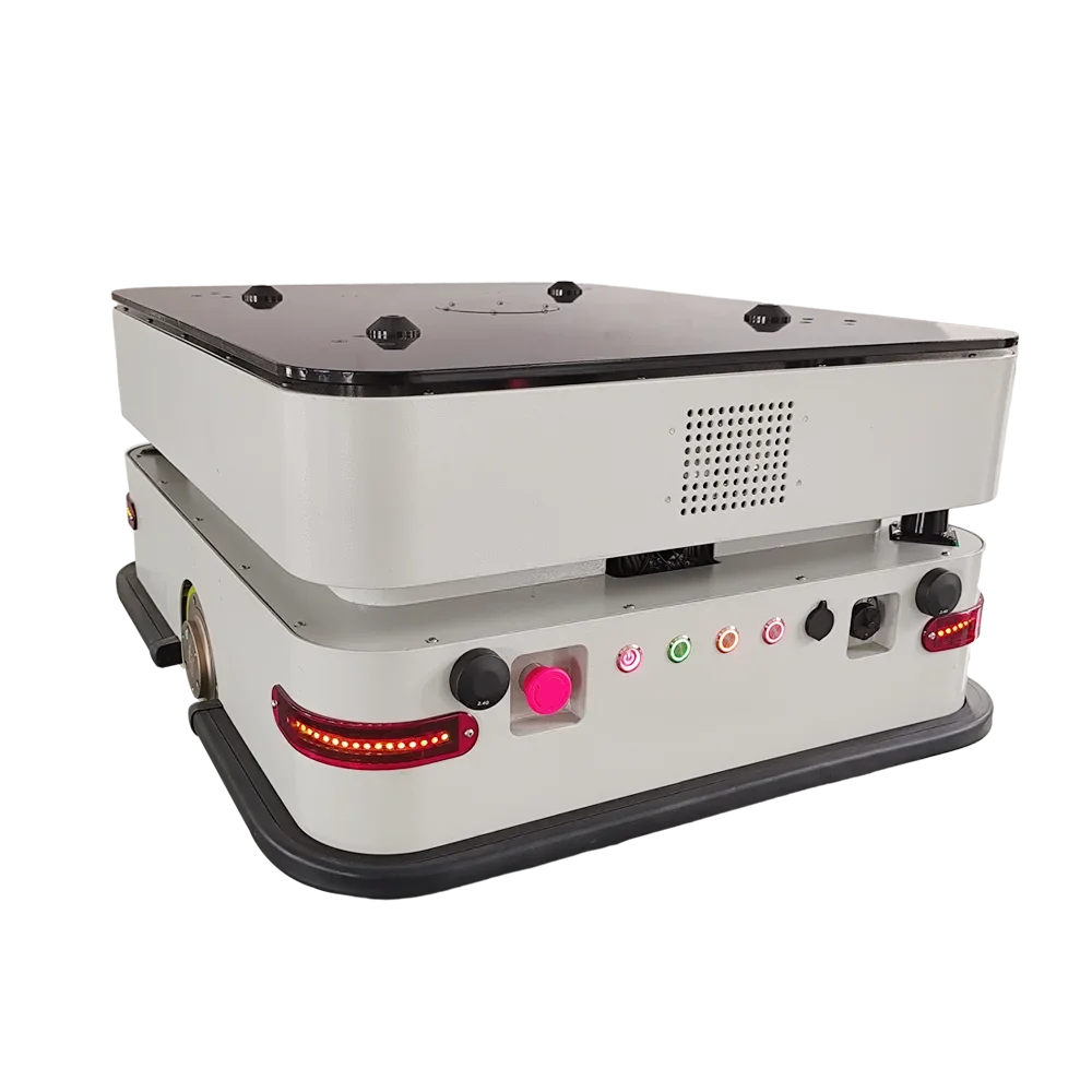 TZBOT Manufacture 1000KG Load Capacity SLAM Jacking Up AGV Amr Robot For Factory Material Handling