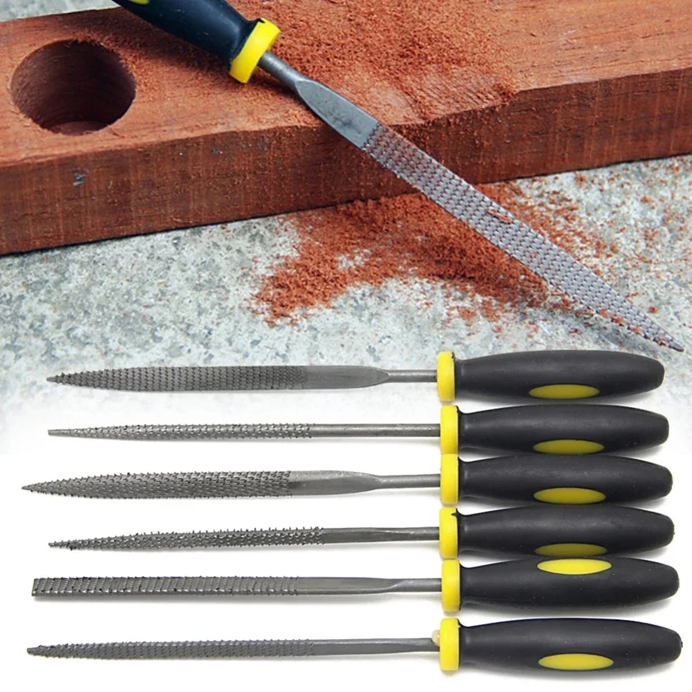 Filing Needle Files Rasp Tools Wood Chamfering Cutting Grinding Hand High Hardness Metal Professional Woodworking