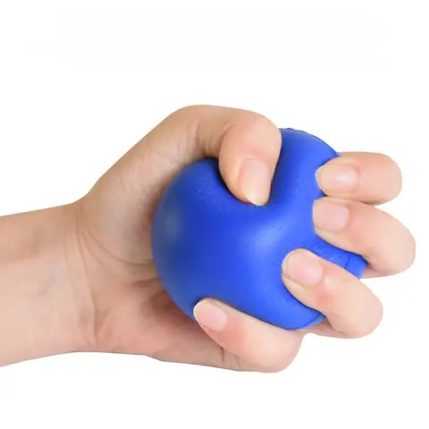 1PC Squeezing Training Muscle Exerciser 7cm High Elasticity Grasping Ball Finger Strengthening Grasping Massager Exerciser Ball