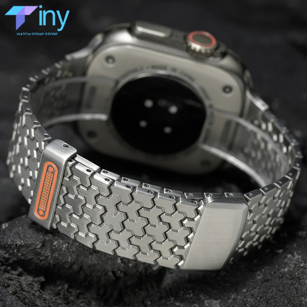 

Ремешок из нержавеющей стали для Apple Watch Band 46/45/44 мм 41/40 мм Магнитный браслет Iwatch Series 11 10 9 8 7 SE3 Ultra 49 мм Correas