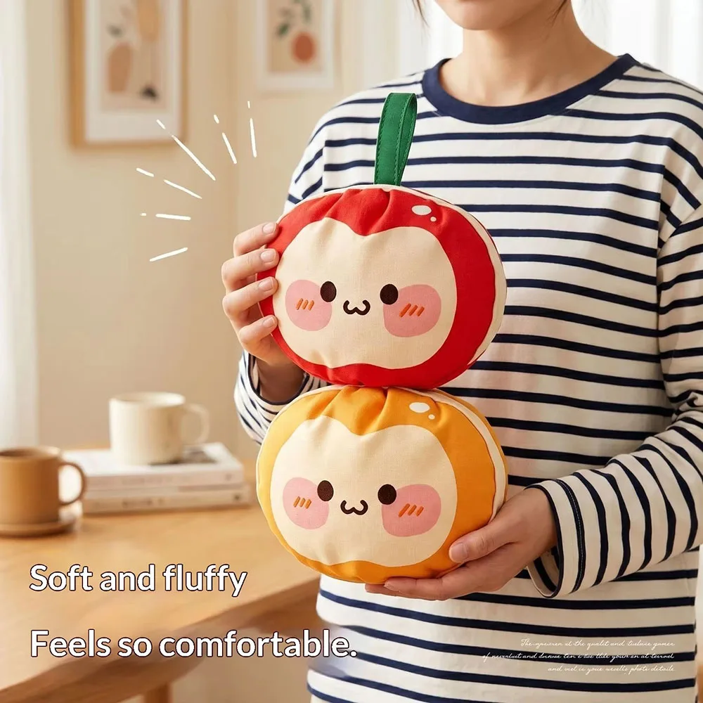 Apple Elliptical Stereoscopic Makeup Underwear Socks Storage Bag Portable Storage Bag Cute Cartoon Bra Storage Bag Girls Gifts image 2