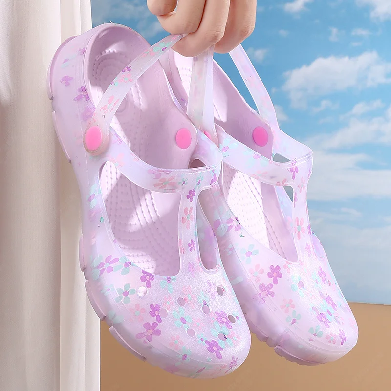 

women's summer shoes ree shippiing shoes casual sneaker ladies shoes Breathable and non-slip perforated sandals for the beach