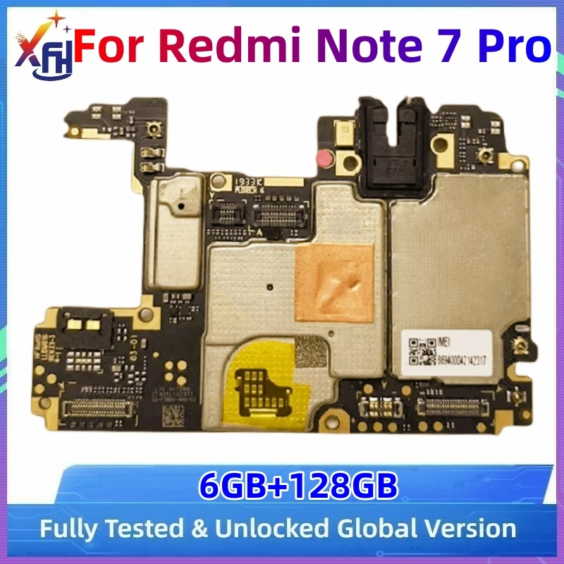 motherboard-for-redmi-note-7-pro-original-main-circuits-board-global-version-128gb-rom-with-snapdragon-675-processor