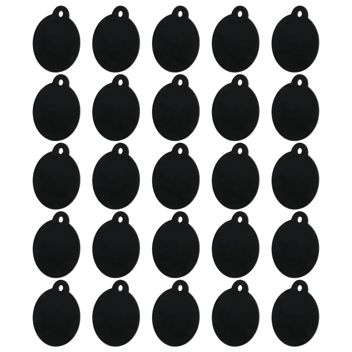 oferta-em-destaque-pacote-com-25-discos-redondos-de-aluminio-pretos-para-estampagem-gravacao-chaveiro-e-placa-de-identificacao-para-caes