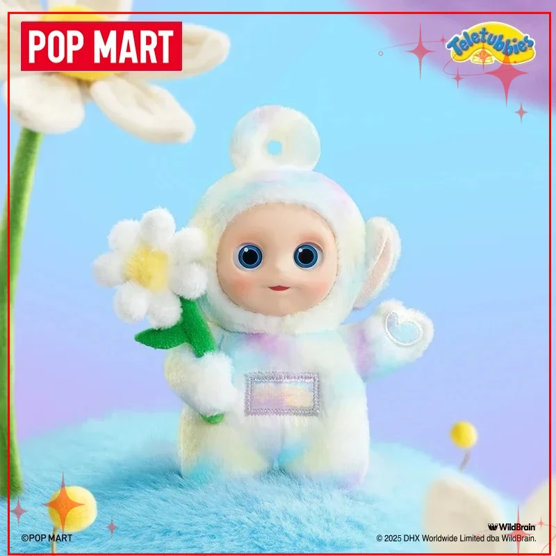 

Подлинная слепая коробка Pop Mart Teletubbies Series 2 «Say Hello», милые ностальгические фигурки со скрытым стилем-сюрпризом