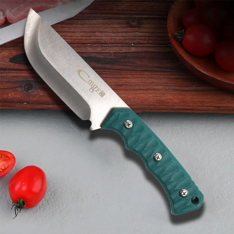 Household Stainless Steel Bone Chopping Knife–Essential Tool for Cutting Meat and Separating Bones in Home Kitchens
