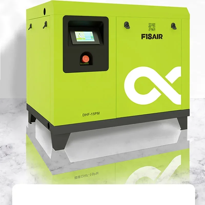 

Винтовой воздушный компрессор с постоянным магнитом и регулируемой частотой, промышленный воздушный компрессор 7,5/15/22 кВт, большой 380 В