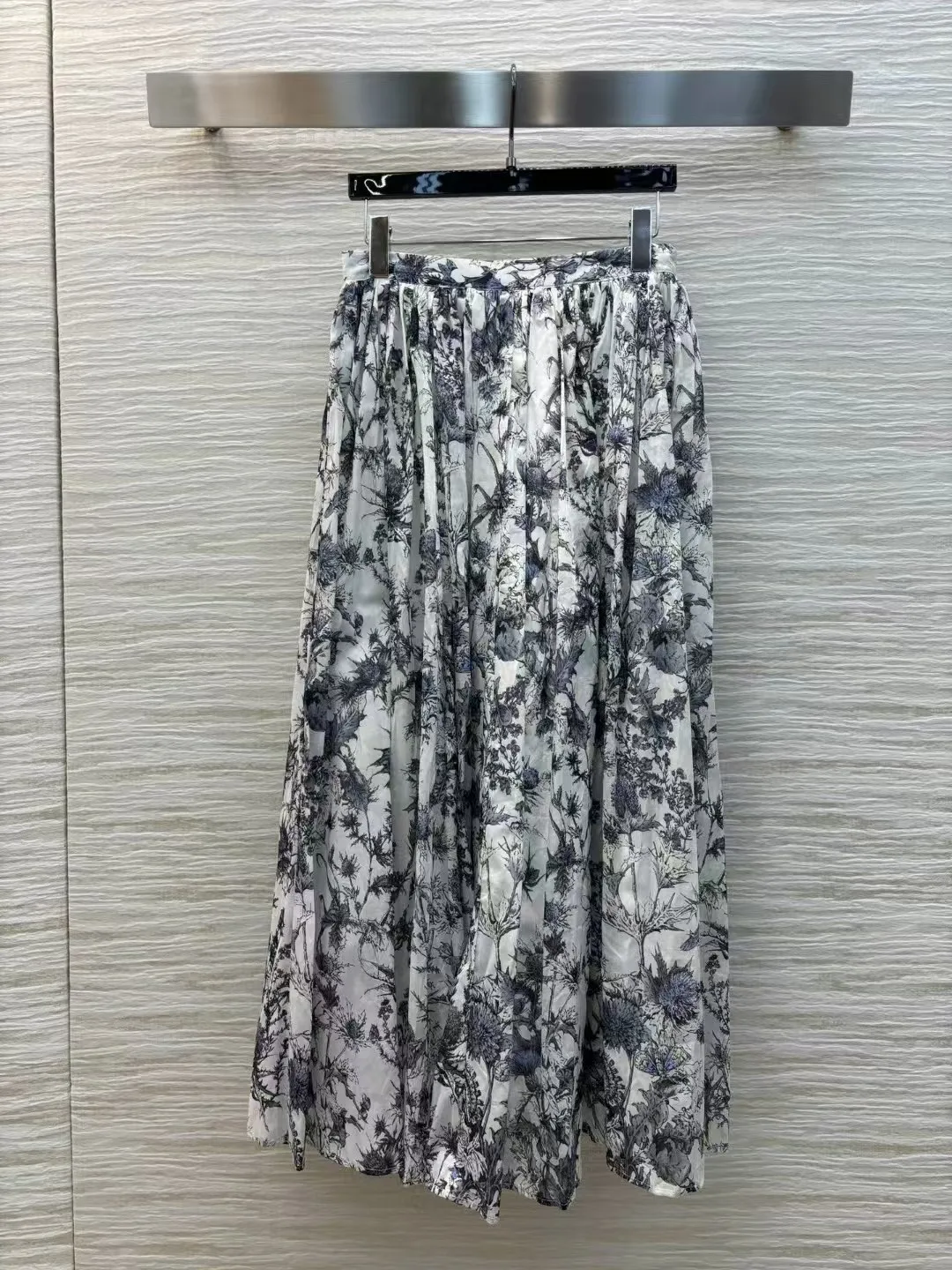 High end customized women's printed skirt