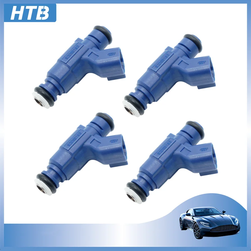 New Fuel Injector 4pcs 0280156300 12609418 92068193 For Chevrolet Malibu Equinox Cadillac CTS STS 3.6L Pontiac G6 G8 2008-2012