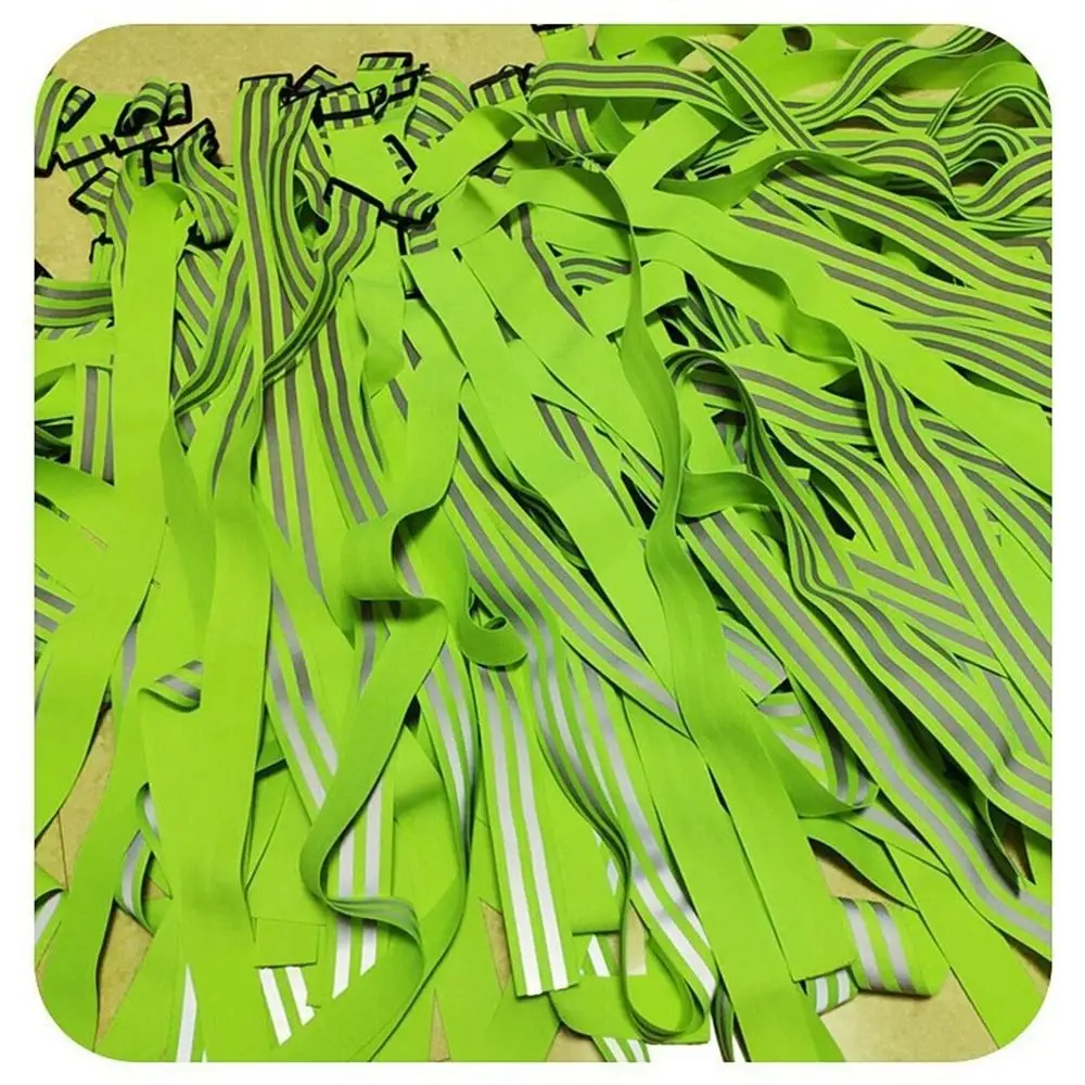 الخصر قابل للتعديل أحزمة الخصر العاكسة 4*1.5 سنتيمتر 8 ألوان تشغيل الدراجات حزام أحزمة أمان رياضية مرنة