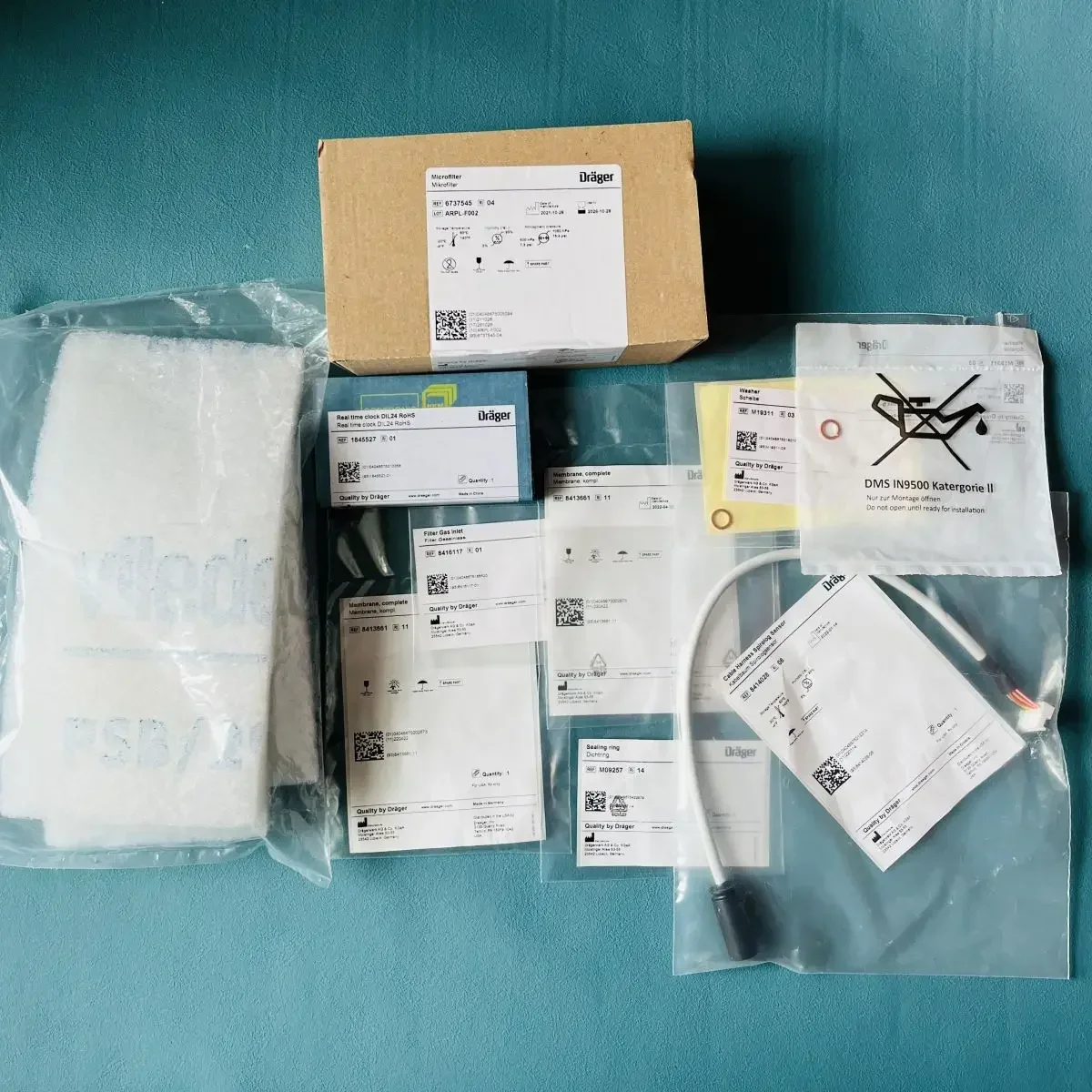 New Original Drager MX08284 6 Years Service Maintenance Kit For Drager Savina  Medical Equipment Parts