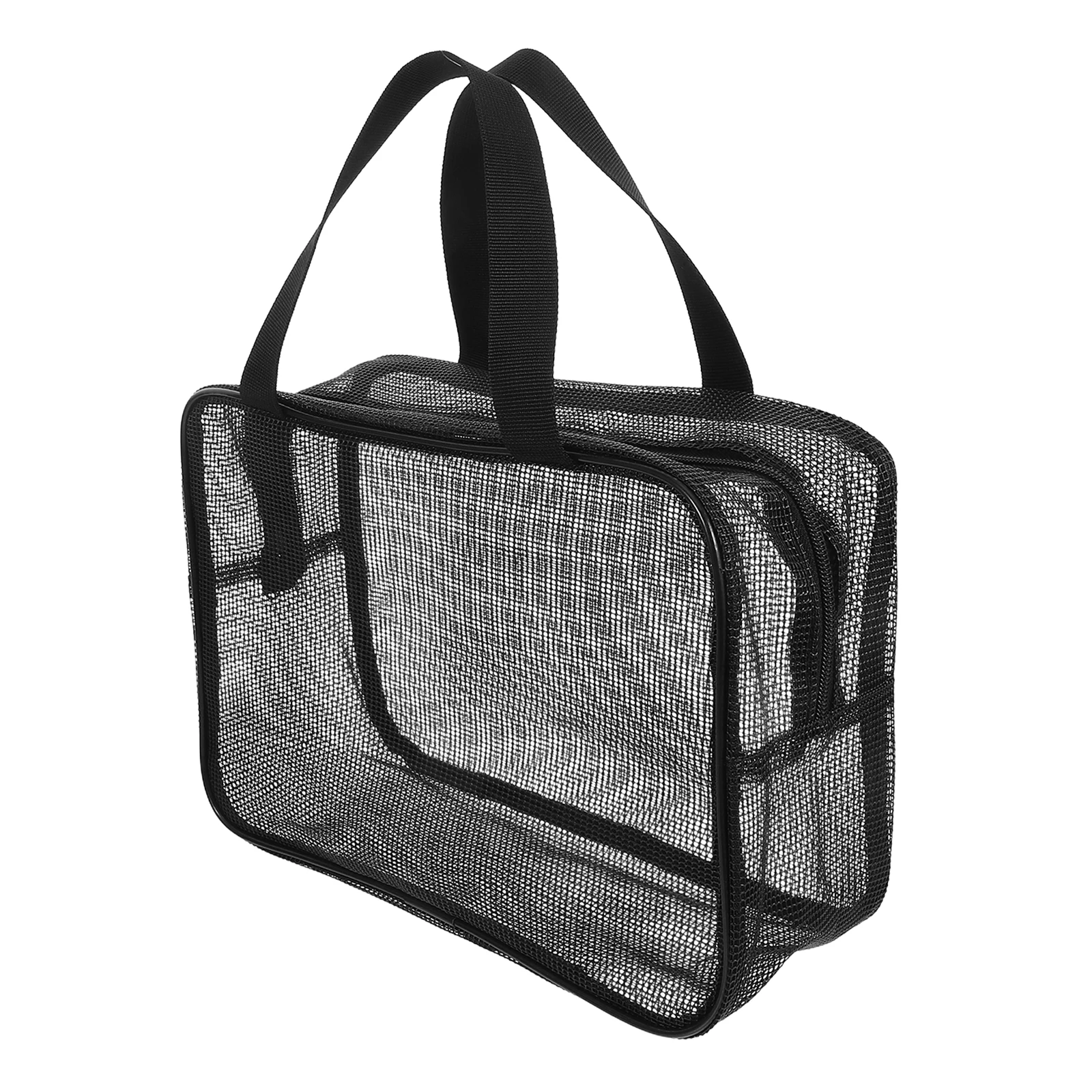 

Shower Bag Mesh Toiletry Storage Travel Bathroom Bags Women Gym Lightweight Portable Camping Organizer College Dorm Men