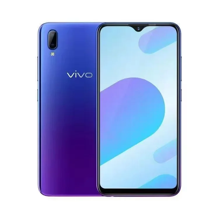 هاتف ذكي VIVO Y93 أصلي ثماني النواة أندرويد 8.1 4GB 64GB 6.2 بوصة كاميرا 13MP + 2.0MP معرف الوجه الهاتف المحمول ثنائي الشريحة 4G هاتف ذكي