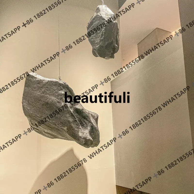 Simulation landscape stone suspended hanging living room soft decoration art gallery sales department creative ornament