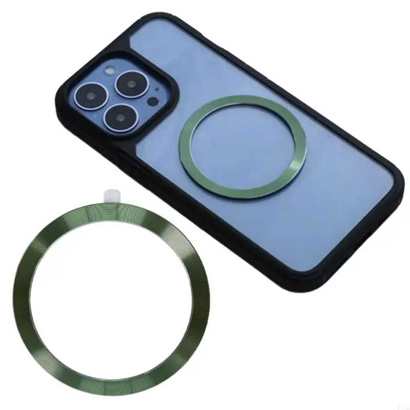 Phone Rings Holder Metal Plate Universal Metal Phone Rings Aluminum & Iron Rings For Wireless Charging Car Mount F19E